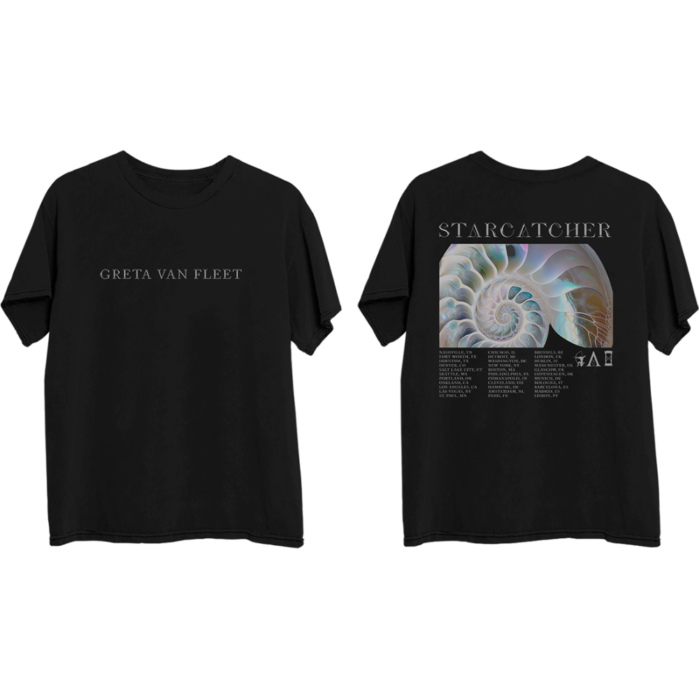 Black Nautilus Tour T-Shirt