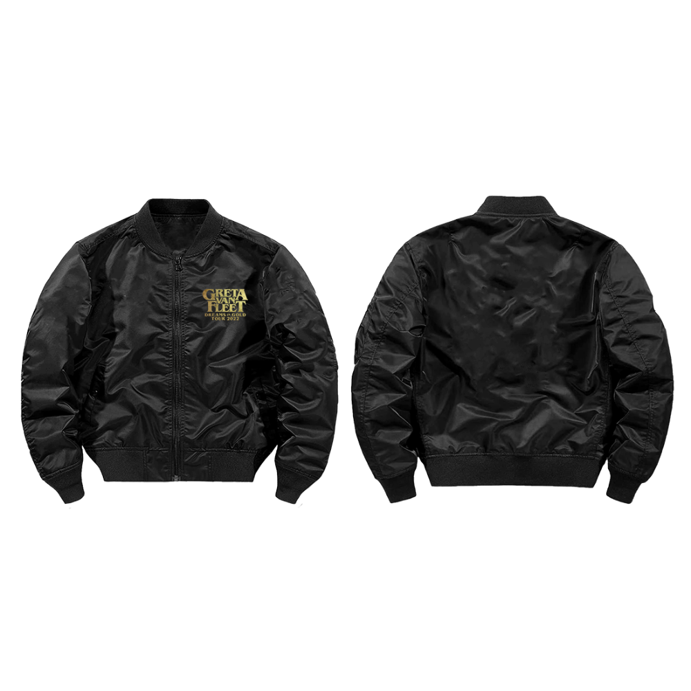 Tour Bomber Jacket Front and Back